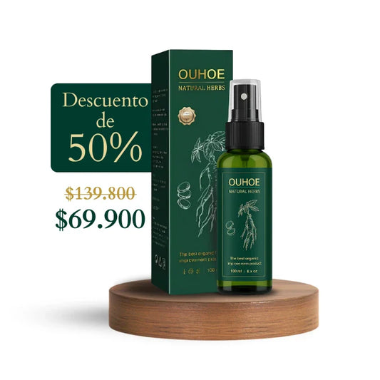 Ouhoe™ | Spray para crecer y detener la caída del Cabello